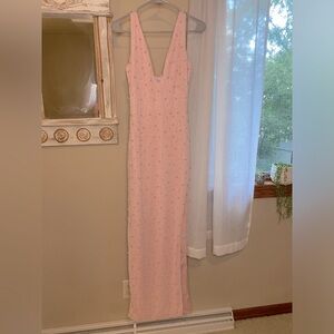 This blush pink dress from Oh Polly I wore for prom was PERFECT!